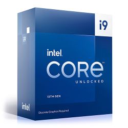 Intel Core i9-13900KF CPU, 1700, 3.0 GHz (5.8 Turbo), 24-Core, 125W (253W Turbo), 10nm, 36MB Cache, Unlocked, Raptor Lake, No GRaphics, NO HEATSINK/FAN Intel Core i9-13900KF CPU, 1700, 3.0 GHz (5.8 Turbo), 24-Core, 125W (253W Turbo), 10nm, 36MB Cache, Unlocked, Raptor Lake, No GRaphics, NO HEATSINK/FAN
